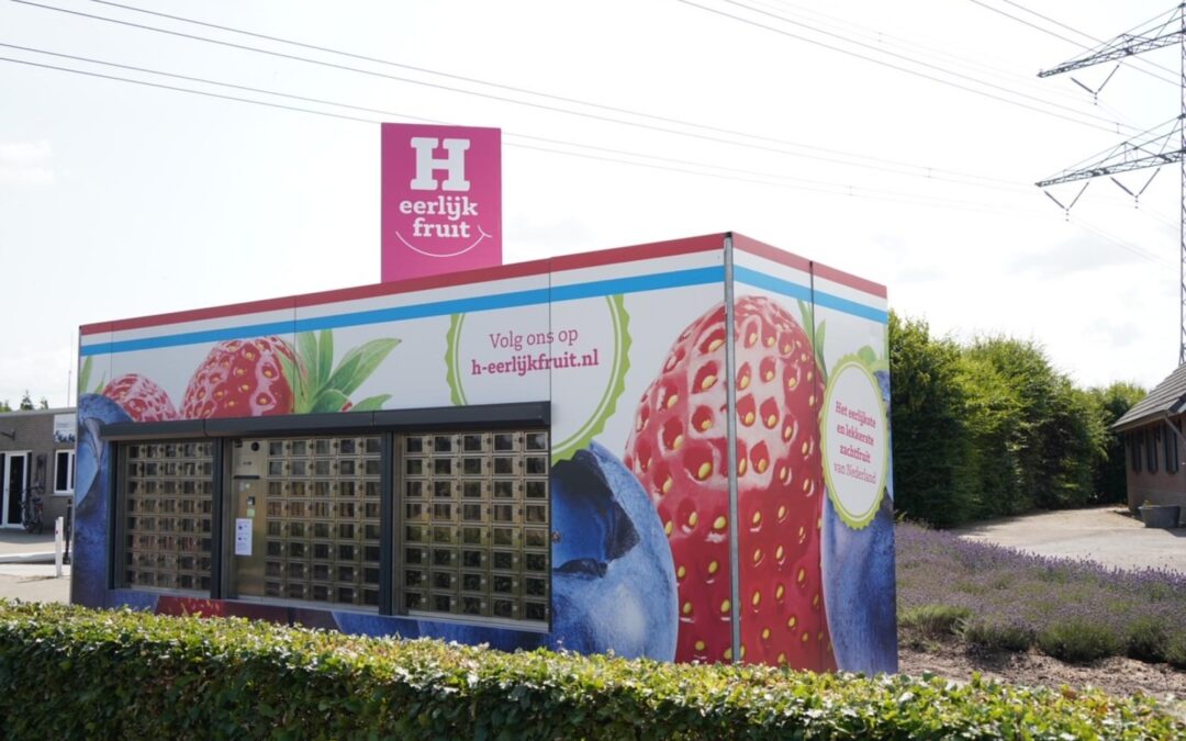 H-eerlijk Fruit breidt uit met fruitautomaat in Melderslo